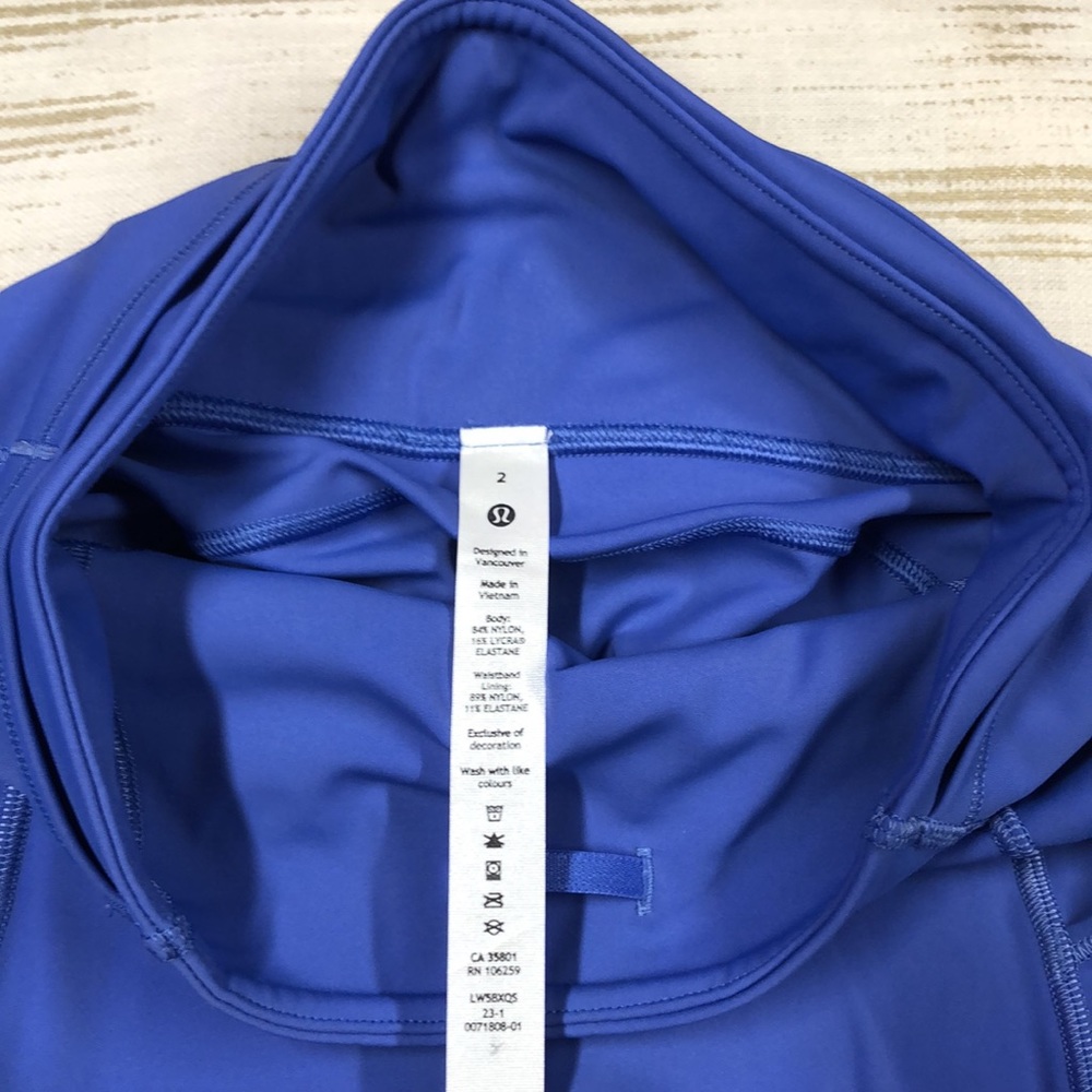 NWOT Lululemon Fast and Free High Rise Tight 25” - Picture 8 of 10